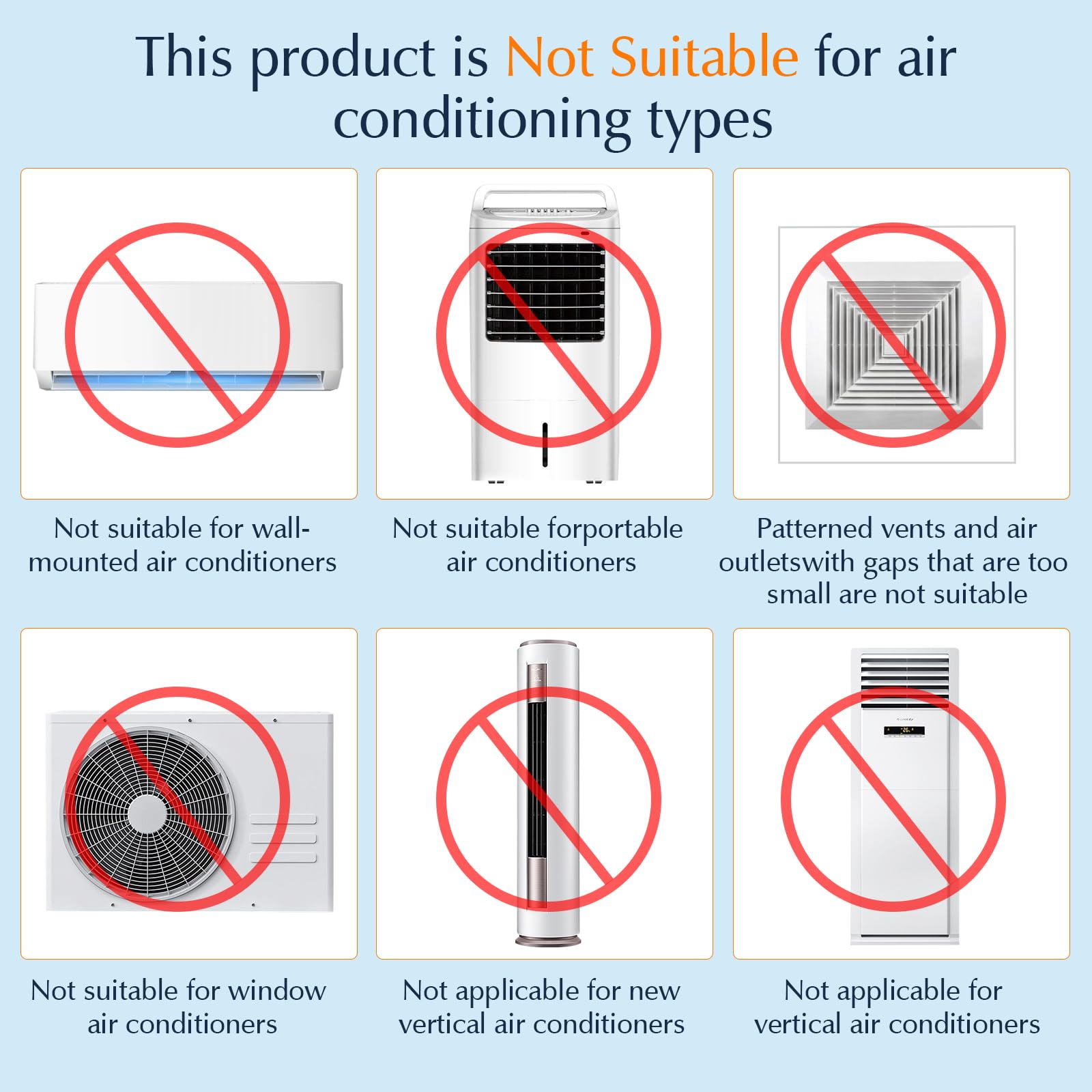 Déflecteur Climatisation LgowithU - Réglable Micro-trous - Diffusion Air Doux