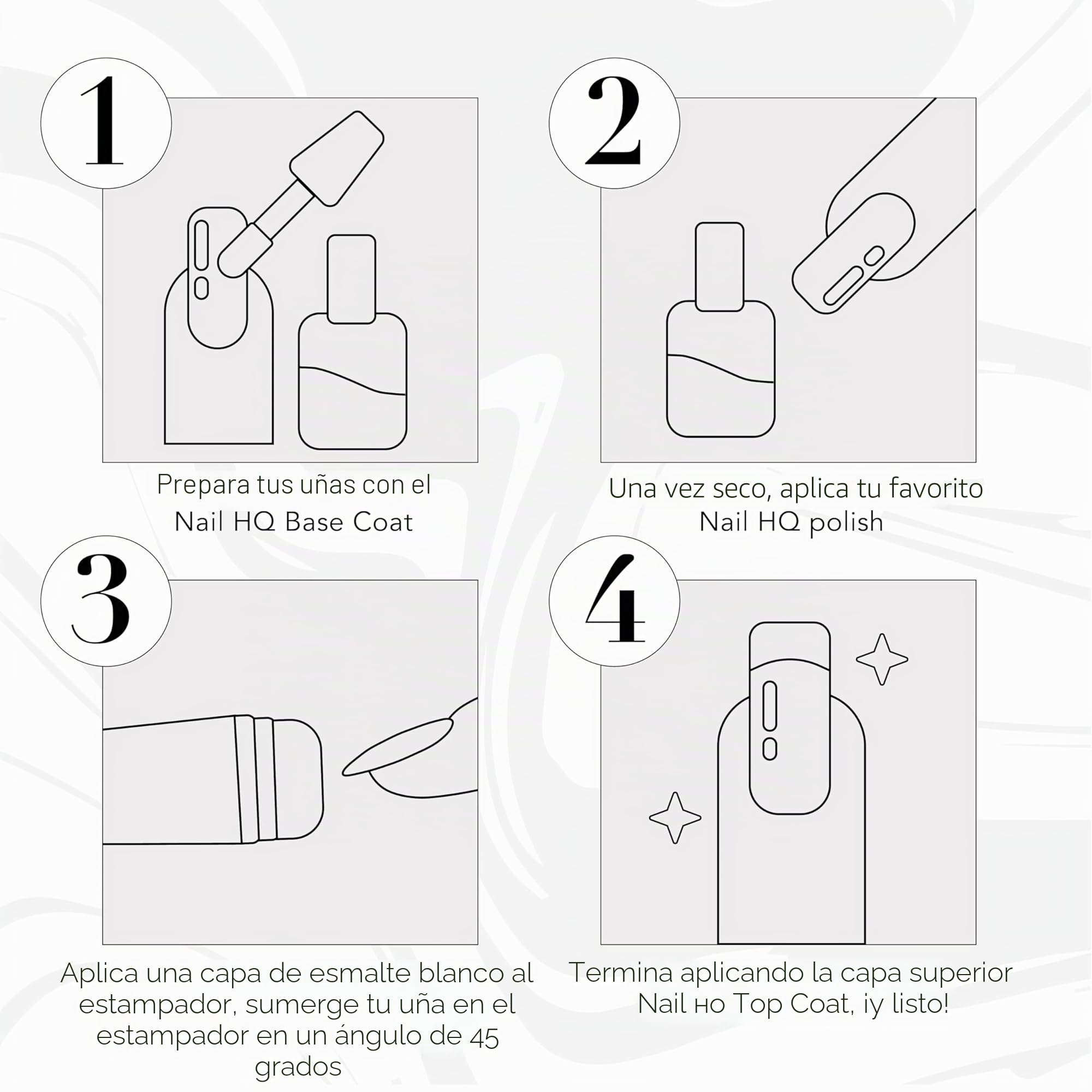 Nail HQ French Manicure Nail Stamper