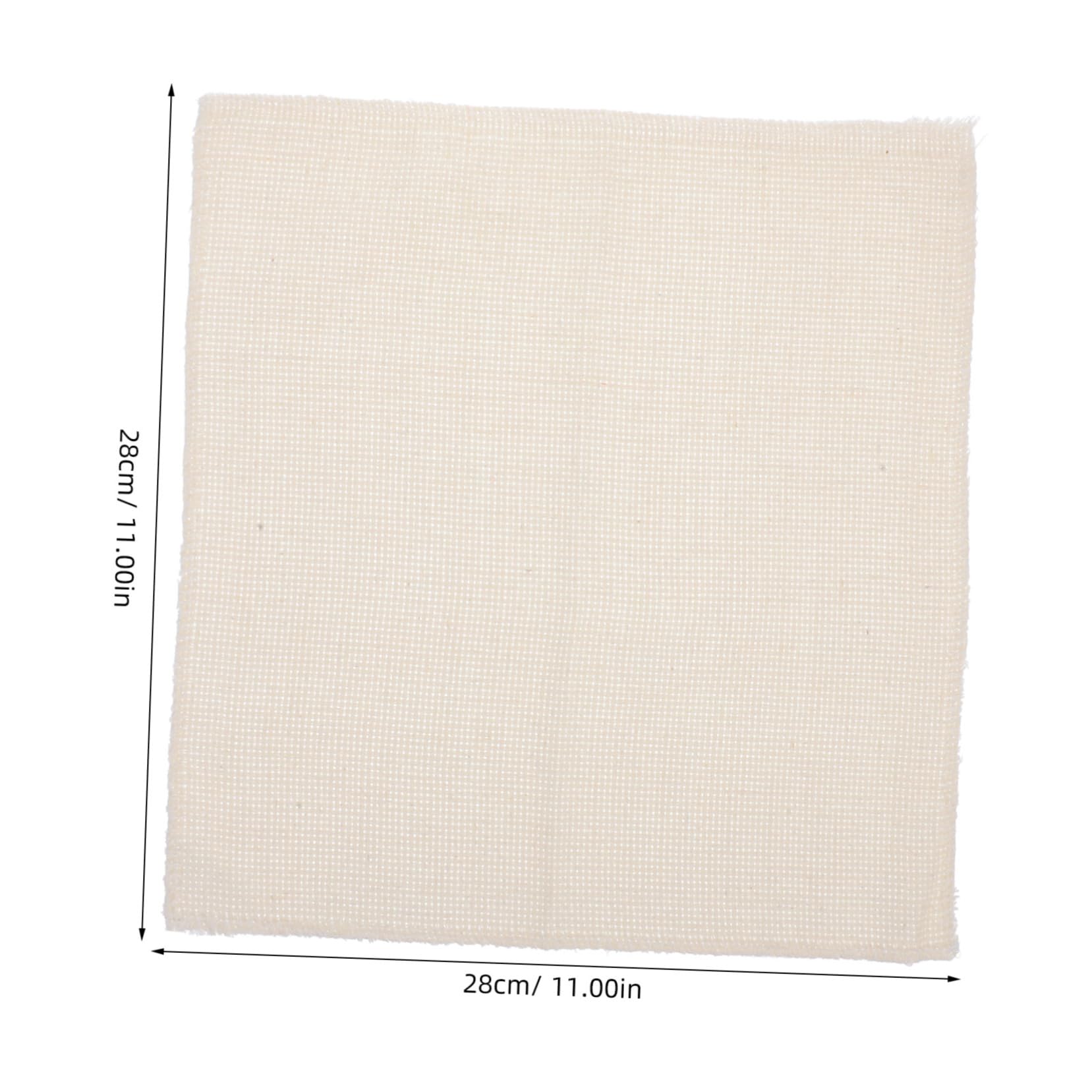 SEWACC Punch Needlework Fabric 26x26 Embroidery Gridding Cloth for Beginners Sewing Gridding Fabric