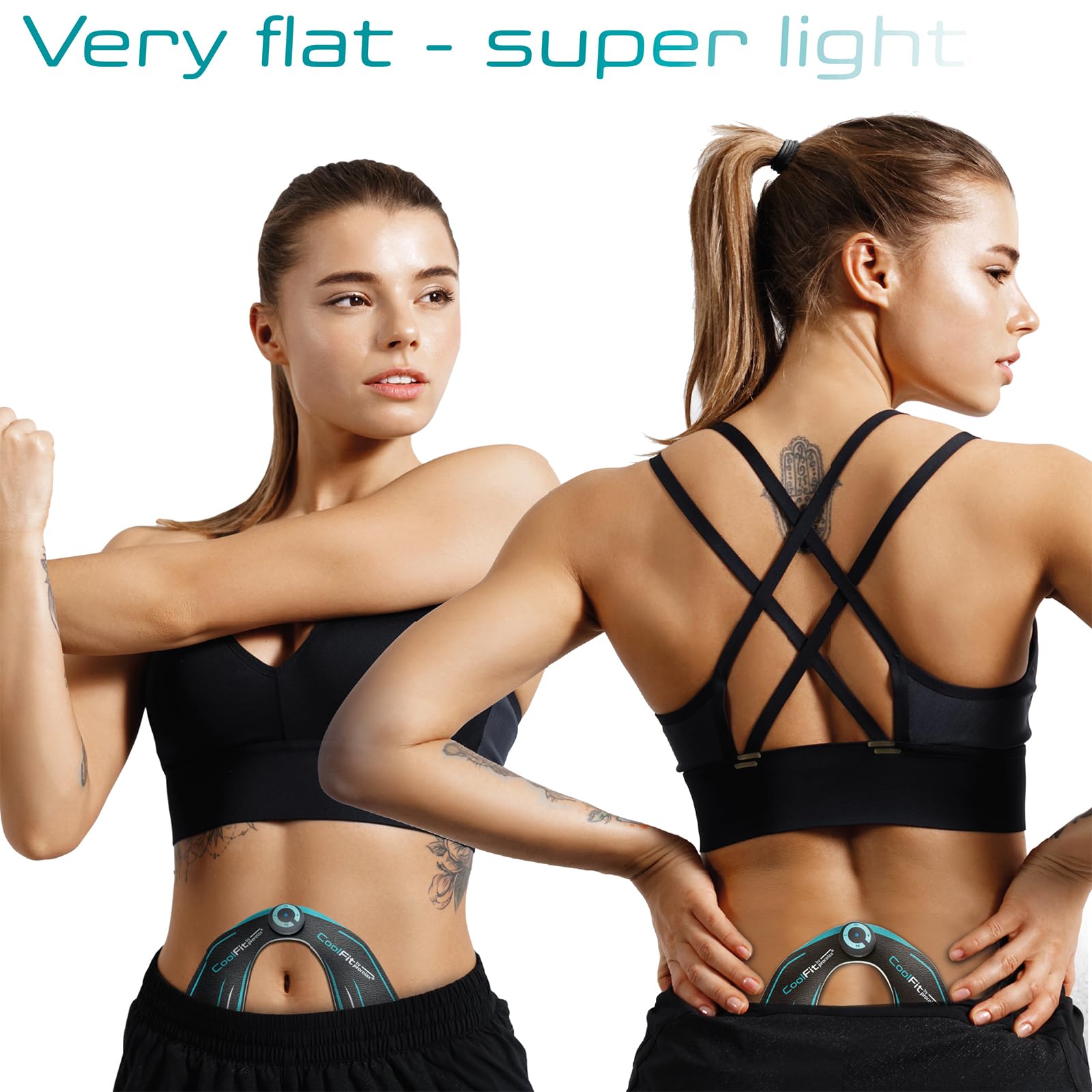 CoolFit EMS HipsTrainer – dla większej siły napięcia i wzmocnienia mięśni, czarny, 1 sztuka (1 opakowanie)