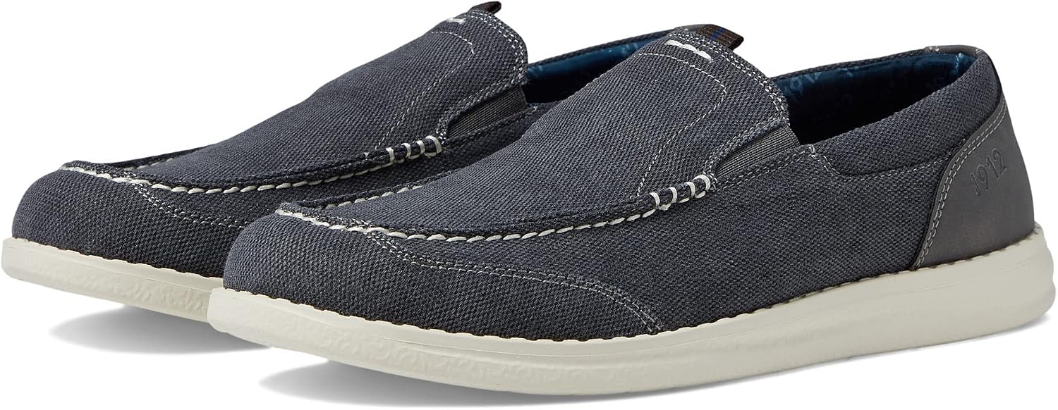 Nunn Bush Brewski Canvas Moccasin Toe Venetian Slip-On