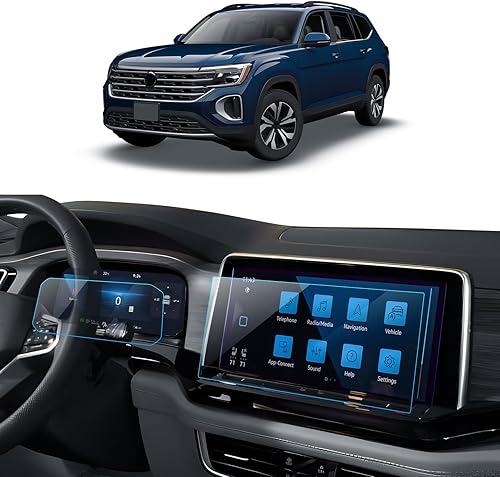 Miniatura 62 de Protector de pantalla de coche para Ford Edge 2024 2025 2023 2022 2021 (SE/SEL/ST-Line/Titanio/ST) Accesorios Protector de pantalla de vidrio