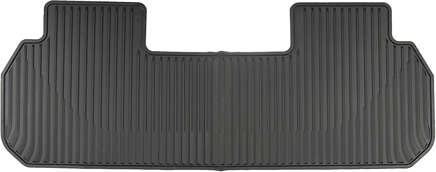 GMC OEM New Second Row All Weather Rubber Floor Mat Black 2018 Traverse 84162518