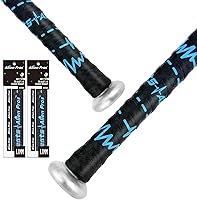 Vista 21 de ALIEN PROS - Cinta de agarre para bate de béisbol (2 agarres/4 agarres), 1.1 mm, precortada y sensación Pro – Reemplazo para agarre de bate