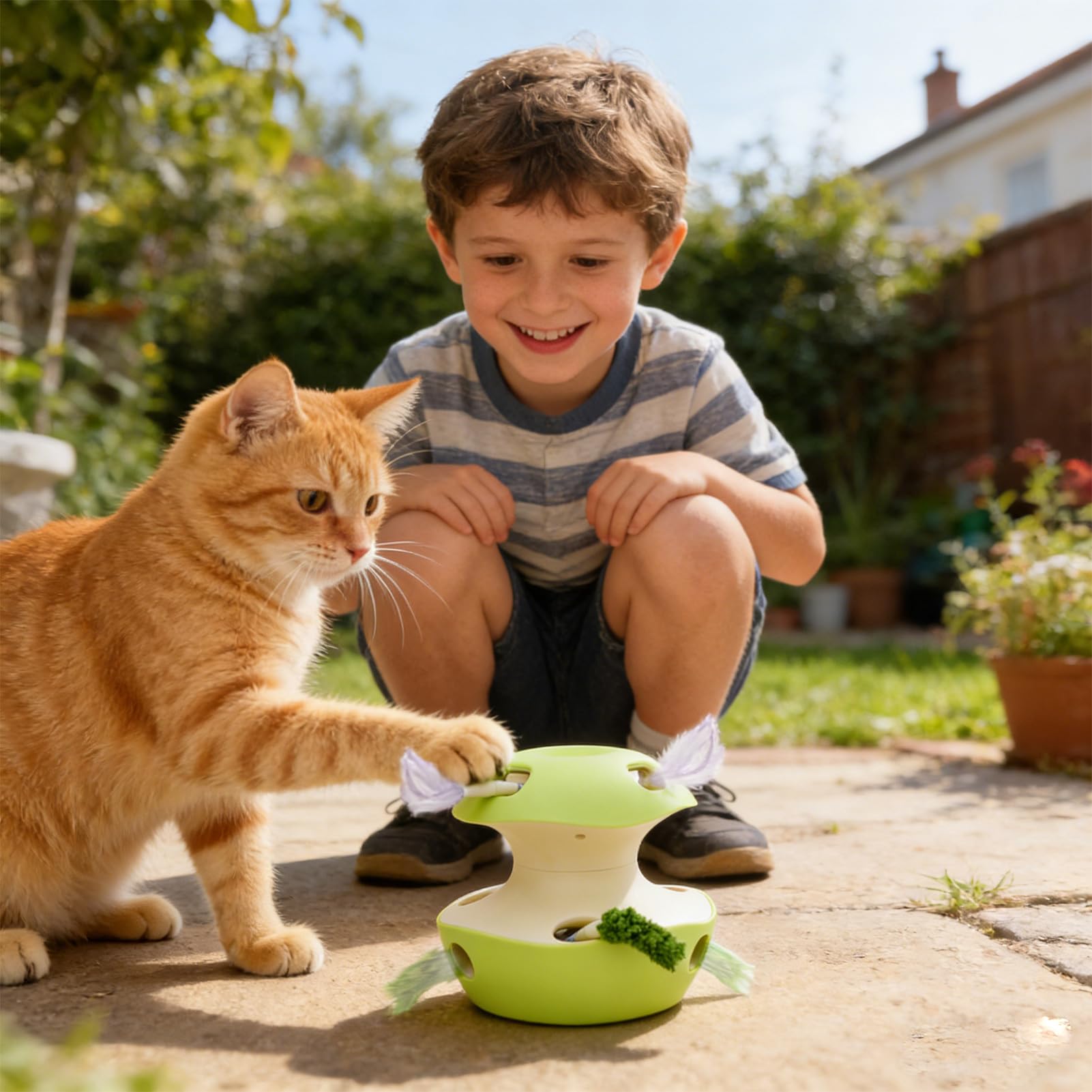 Jouet Puzzle pour Chat Jouet Puzzle Interactif et Intelligent pour Chaton | Électrique Pour Animal De Compagnie Pour Exercice Interieur Detente Quotidienne Stimulation Mentale et Divertissement