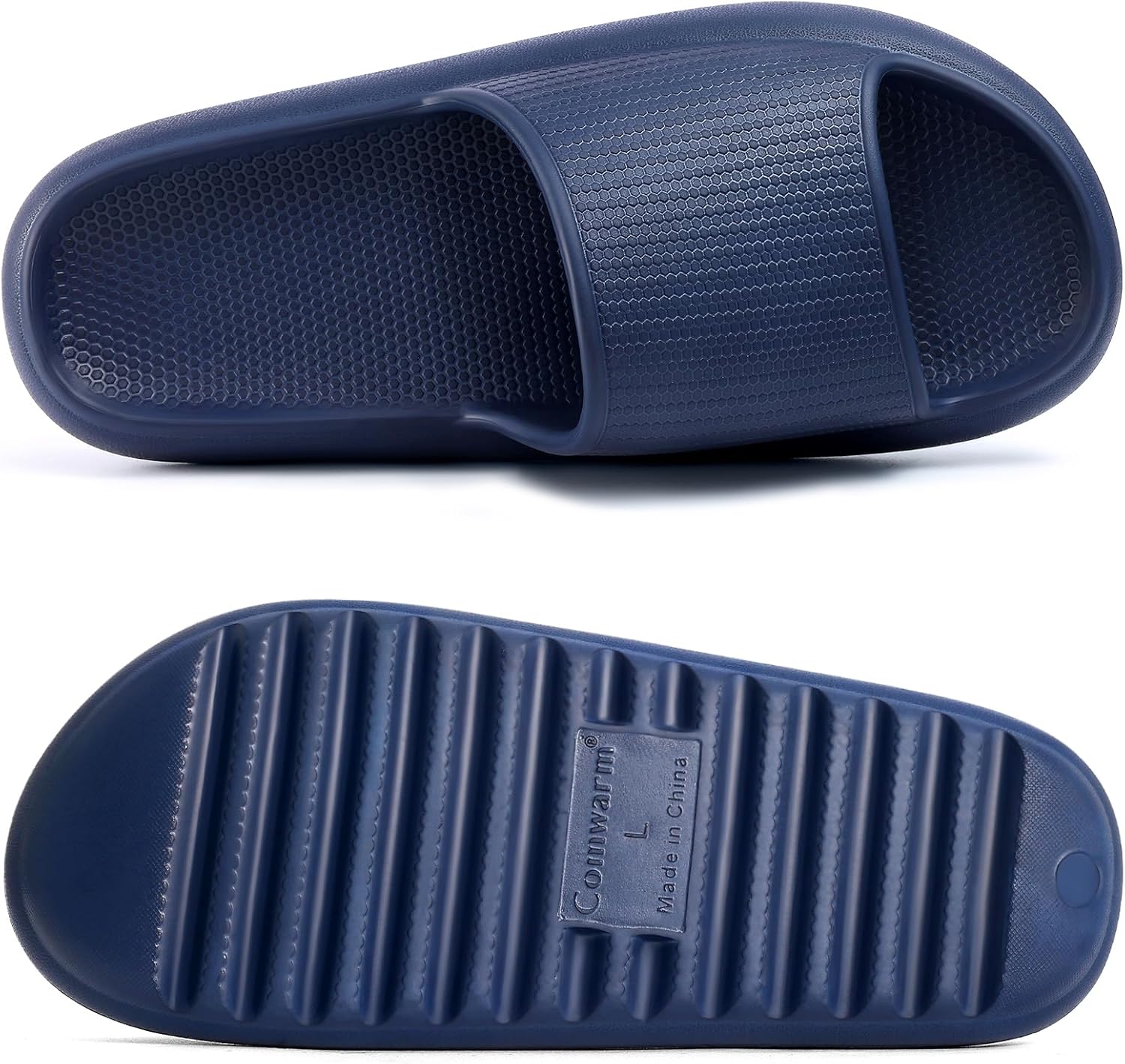 Comwarm Cloud Slide Sandals for Women Men Ultra Comfort Recovery Pillow Slippers Soft Summer Beach Shoes with Low Arch Support - Image 4