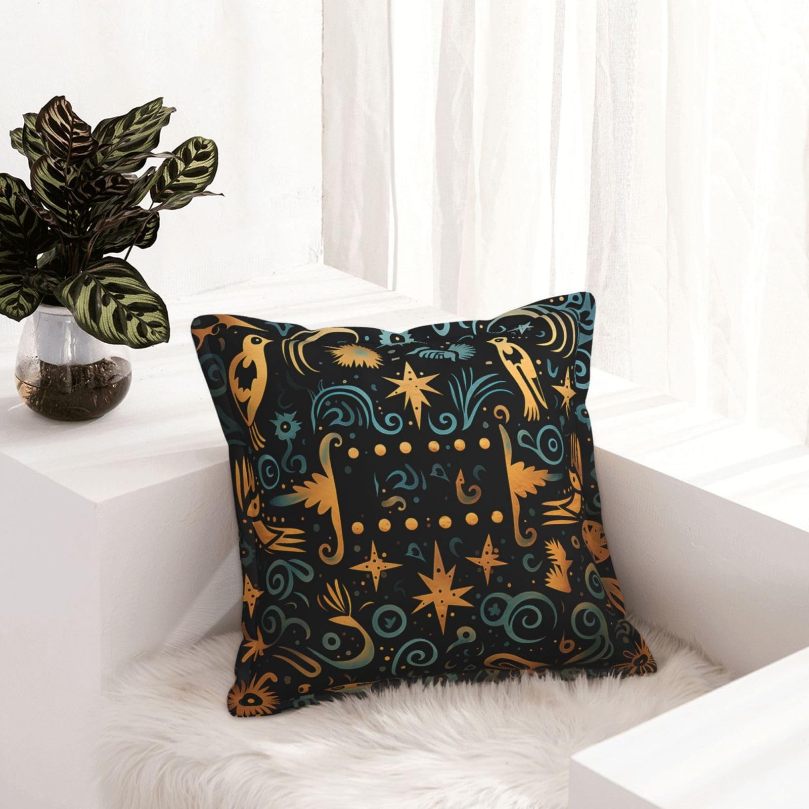 Housses de coussin en similicuir pour transformer votre salon en cocon