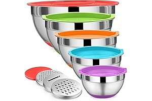 P&P CHEF Mixing Bowls with Lids: The Perfect Kitchen Companion