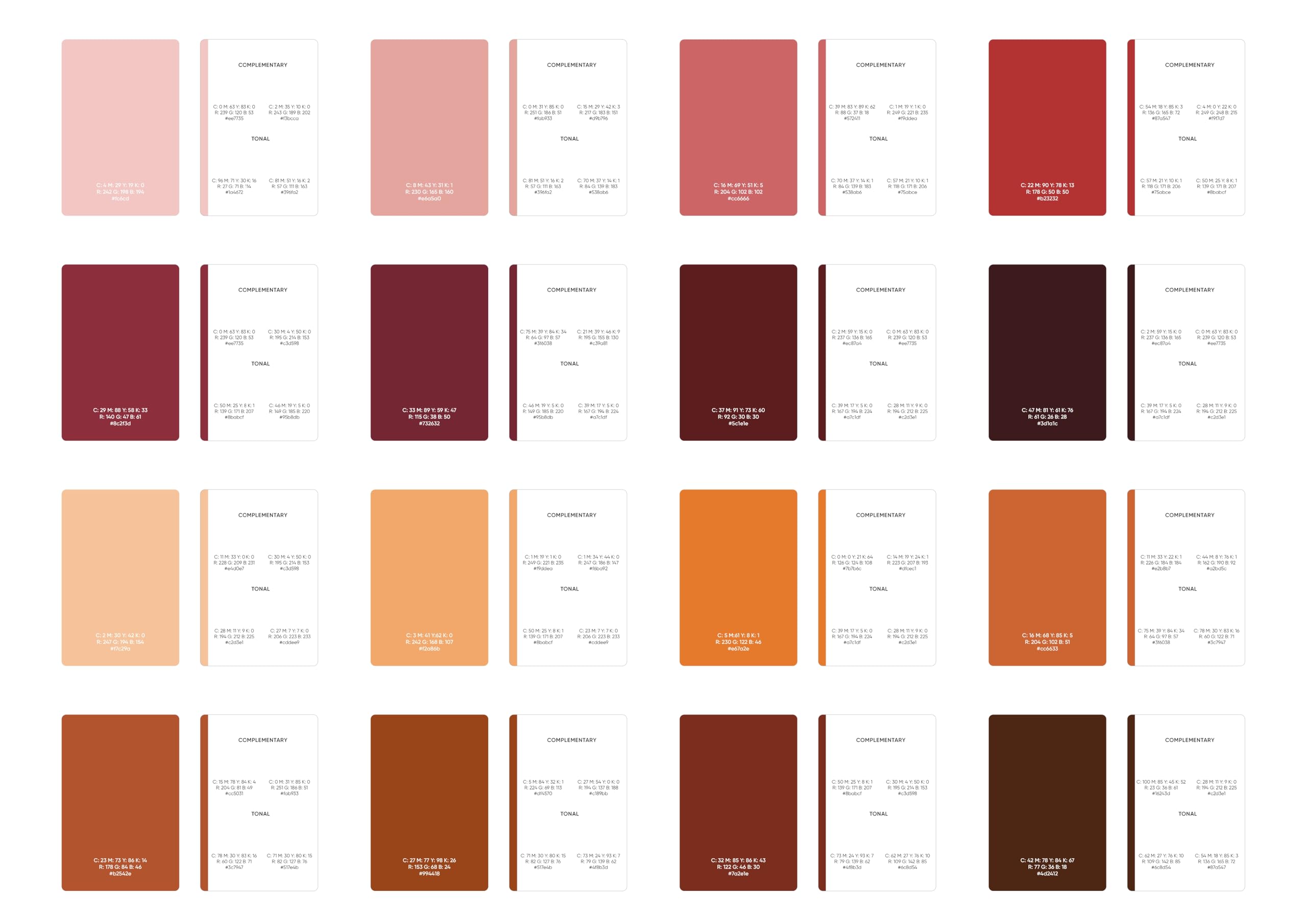 The Box of Swatches: 72 Shade Cards for Palette Planning and Inspiration