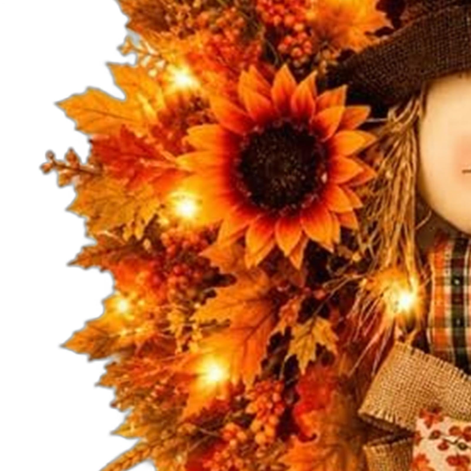 Ghirlande Autunnali Decorazione Rustica D'Autunno Con