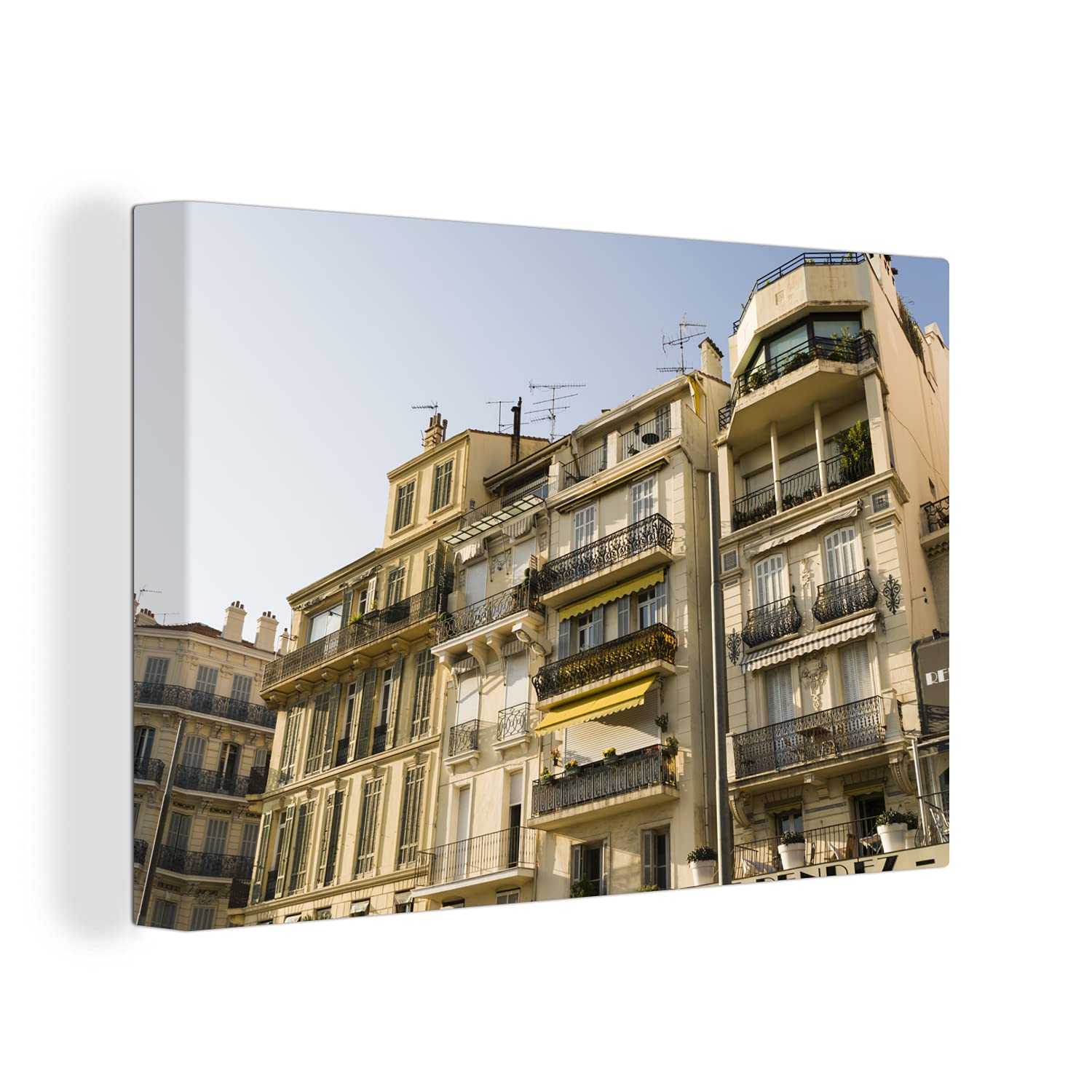 1900s-1910 Street Scene Showing A Kiosk And The Front Of The King Of Cinemas Theater Paris France Print By Vintage