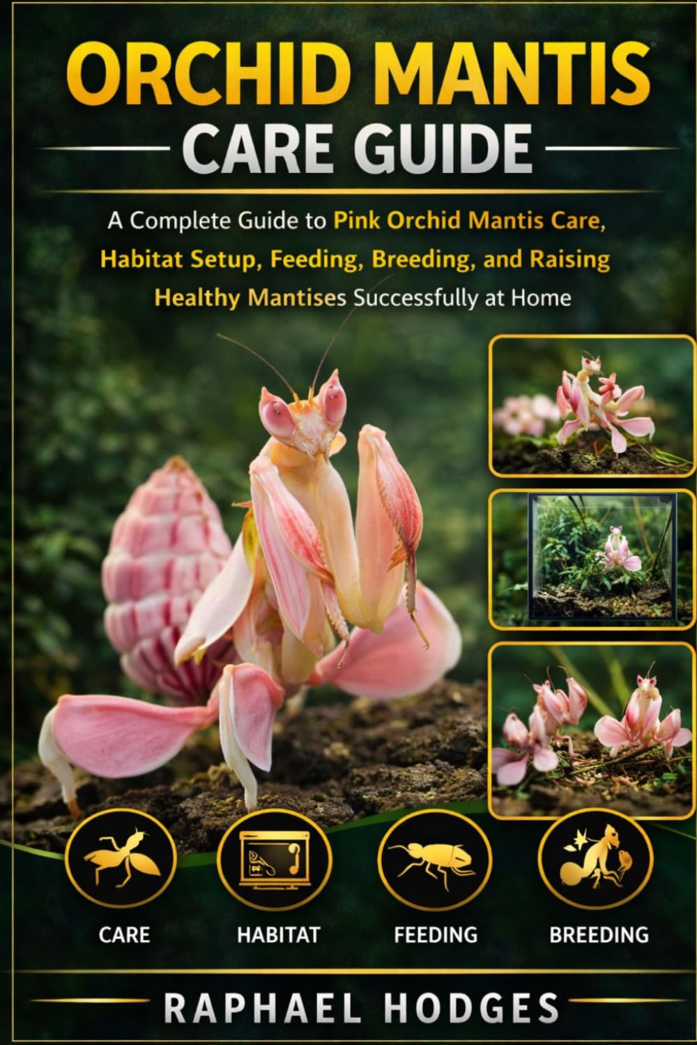 ORCHID MANTIS CARE GUIDE: A Complete Guide to Pink Orchid Mantis Care, Habitat Setup, Feeding, Breeding, and Raising Healthy Mantises Successfully at Home