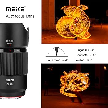 Amazon.com : Meike 50mm F1.8 Auto Focus STM Stepping Motor