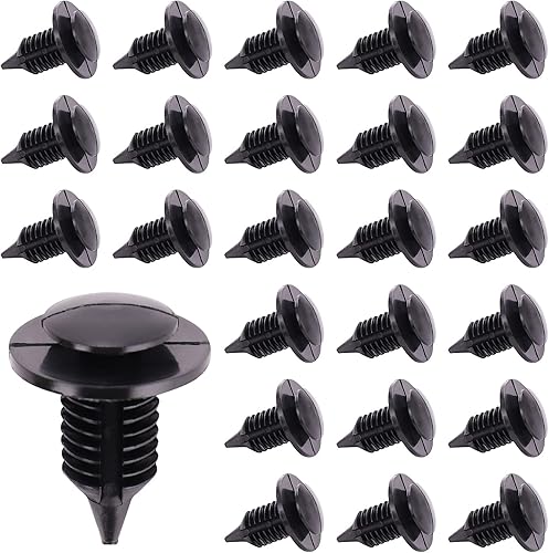 Miniatura 1 de 50 unids Interior Puerta Panel Clip Nylon Parachoques Fender Clips Sujetadores Remache Retenedor Clips para Ford Dodge N805155-S 6505878-AA