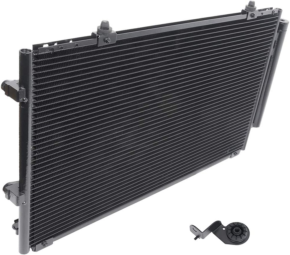 ECCPP Condenser Replacement Fit 3052 Condenser 2002-2003 for Lexus for ES300 3.0L 2004-2006 for Lexus for ES330 3.3L 2002-2006 for Toyota for Camry 2.4L 2002-2006 for Toyota for Camry 3.0L