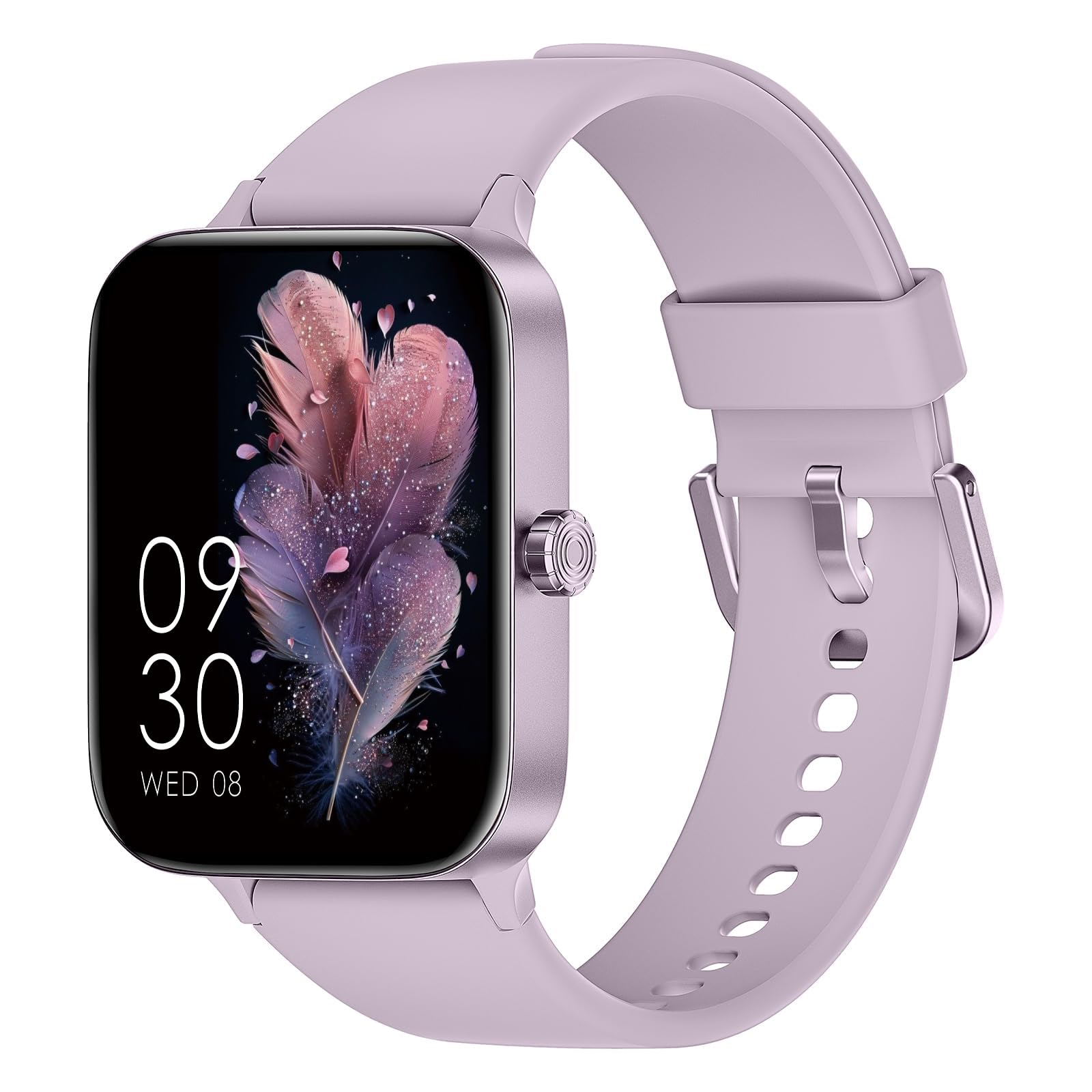 Smartwatch Uomo Donna, 1.95" Full Touch Screen Smartwatch con Effettua/Risposta Chiamate, Fitness Tracker con Pressione Sanguigna e Monitor Sonno, 140+ Sport Step Counter per Android iOS