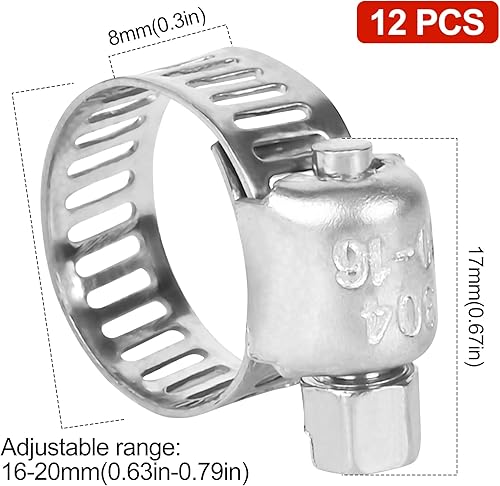 Miniatura 9 de Manguera de caucho NBR para combustible con diámetro interior de 3/8 pulgadas (10 mm), manguera de bloqueo de 10 pies y alta presión 300 PSI