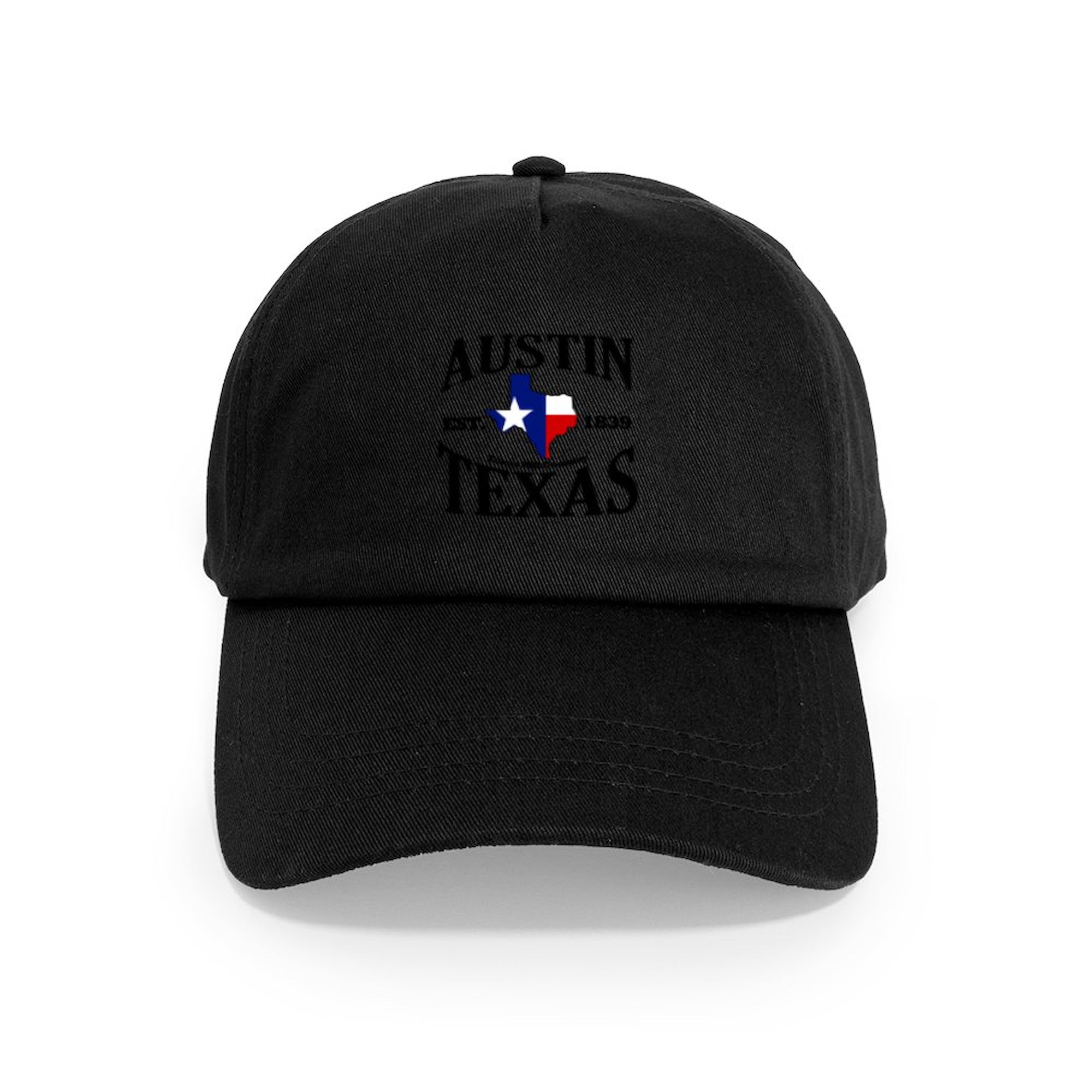 CafePress Austin, Texas Texas Hill Country Towns Cap Unique Adjustable Baseball Hat Black