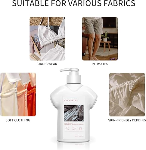 Miniatura 4 de Detergente de lencería - Doble concentrado, aroma a dama, delicado líquido de limpieza de ropa interior - 10.14 onzas líquidas (1, sonido de