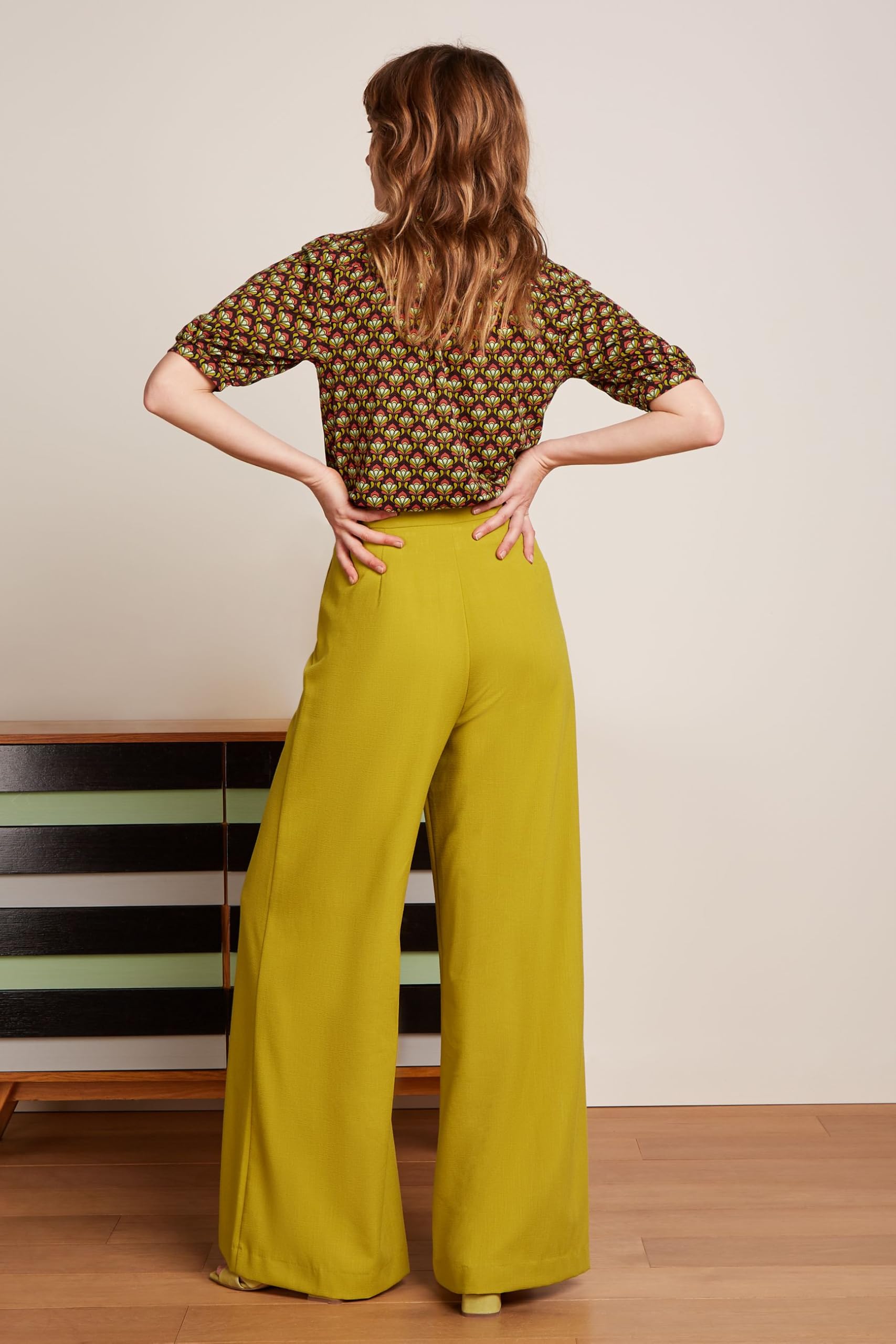 King Louie Carina Blouse Toulouse - Blusa para mujer