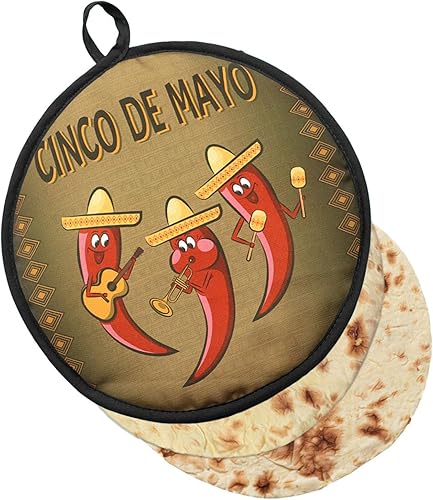 Miniatura 2 de Antiy Bolsa calentadora de tortilla, bolsa aislada de tortilla de 12 pulgadas, recipiente de calor para tortilla, bandejas de calentamiento de