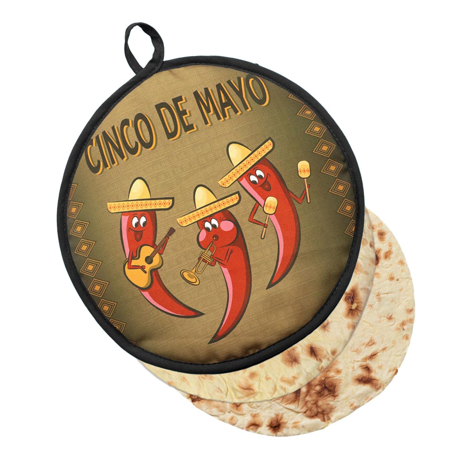 Antiy Tortilla Warmer Pouch, 12 Inch Tortilla Insulated Pouch, Heat Container for Tortilla, Mexican Food Warming Trays, Food Warmer Holder, Roti Holder, Insulated and Microwaveable