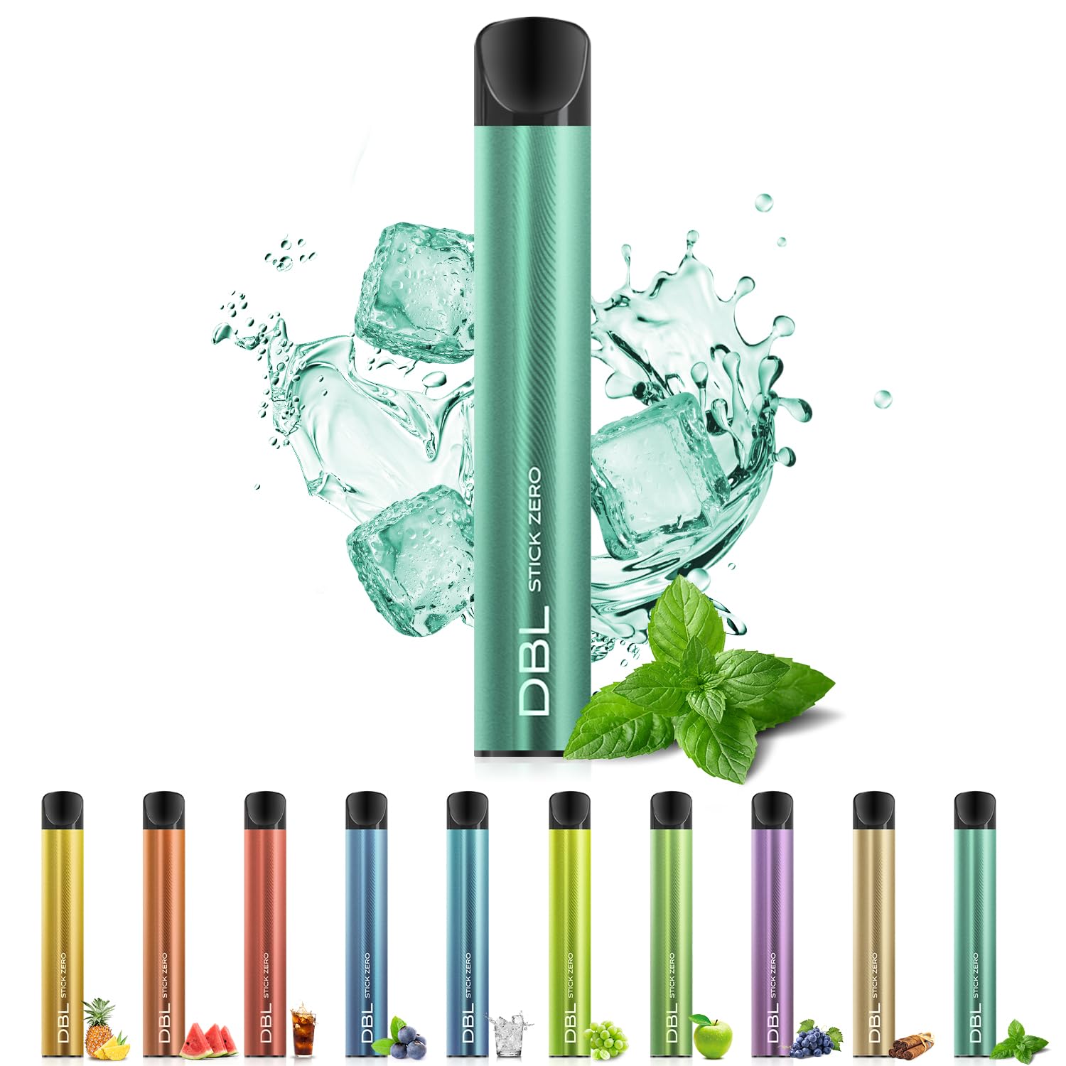 DBL 電子タバコ シーシャ ベイプ VAPE 持ち運び ミントアイス 軽量 使…