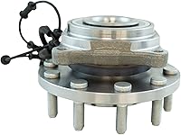 Vista 4 de TRQ - Juego de conjunto de rodamiento y cubo de rueda delantera (2 piezas)