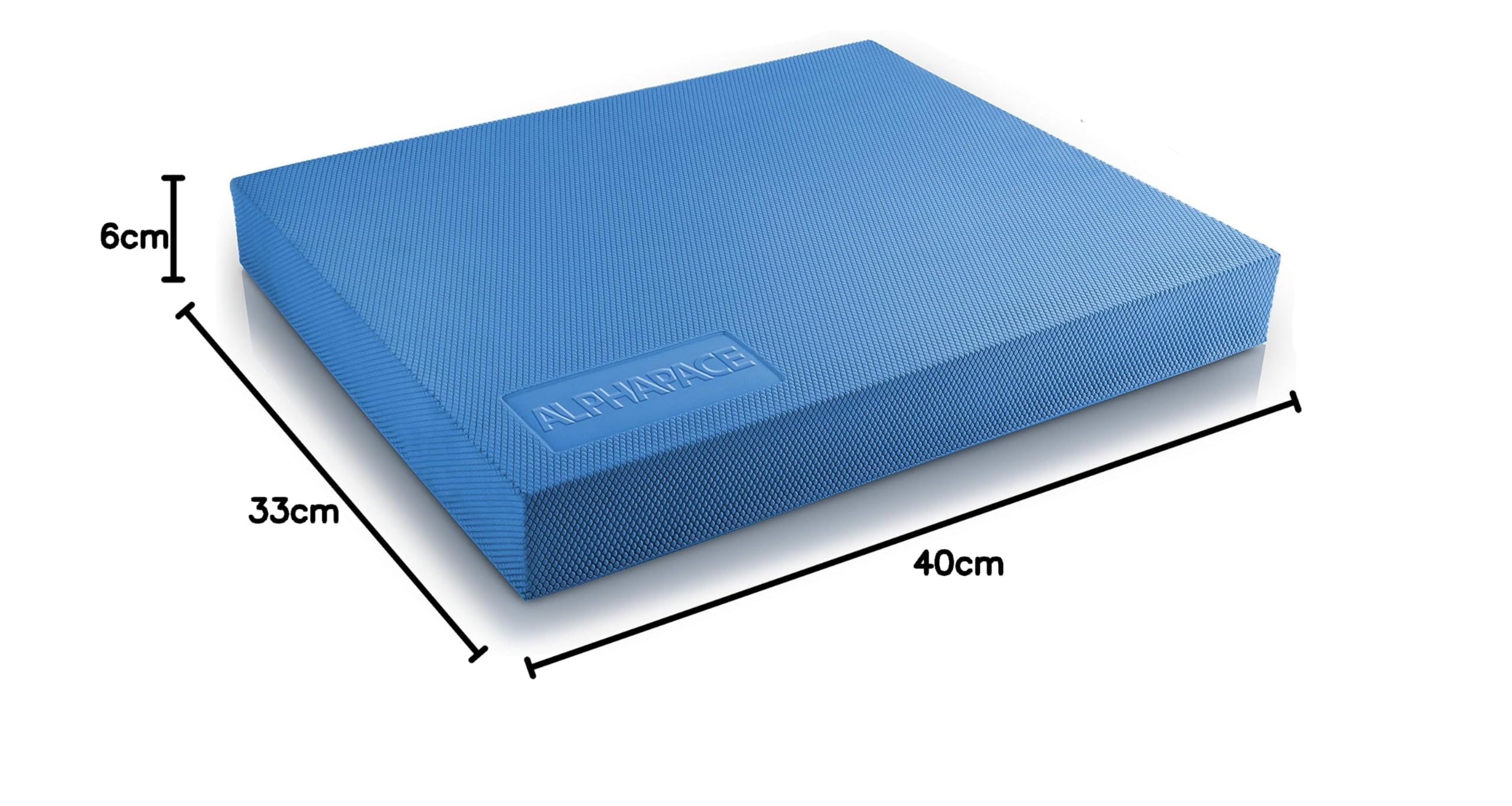ALPHAPACE Balance Pad con Poster degli Esercizi in Omaggio – Cuscino per Allenare l’Equilibrio – per Migliorare la Coordinazione dei Movimenti, l’Equilibrio del Corpo e Rinforzare la Muscolatura