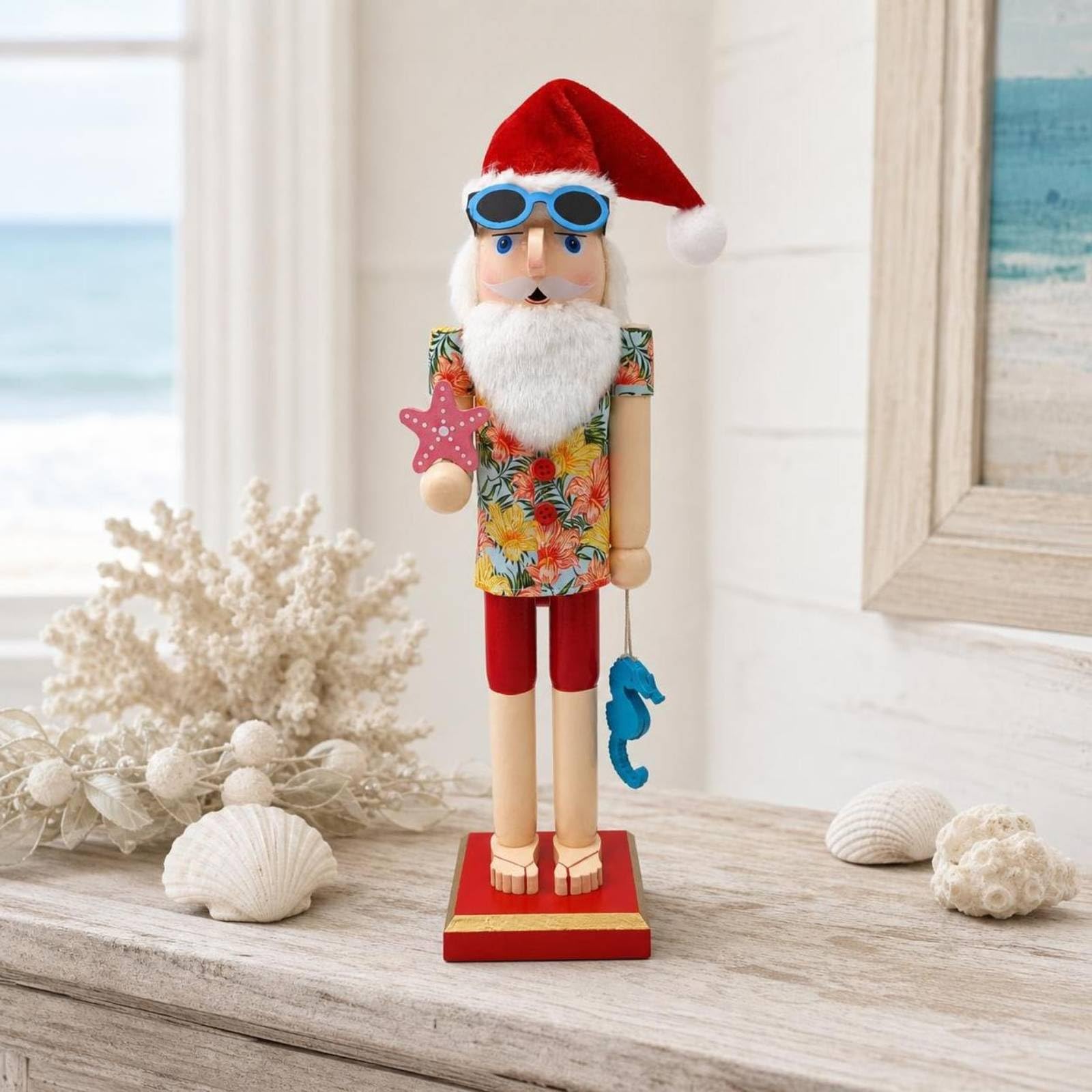 Casse-Noix en Bois Classique Statue, Style to 2, 38 Cm