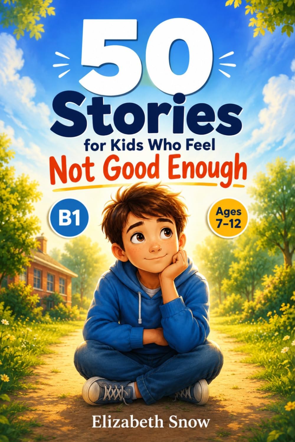 50 Stories for Kids Who Feel Not Good Enough: Gentle B1 Stories About Self-Esteem, Big Feelings, Quiet Confidence, and Learning to Believe in Yourself
