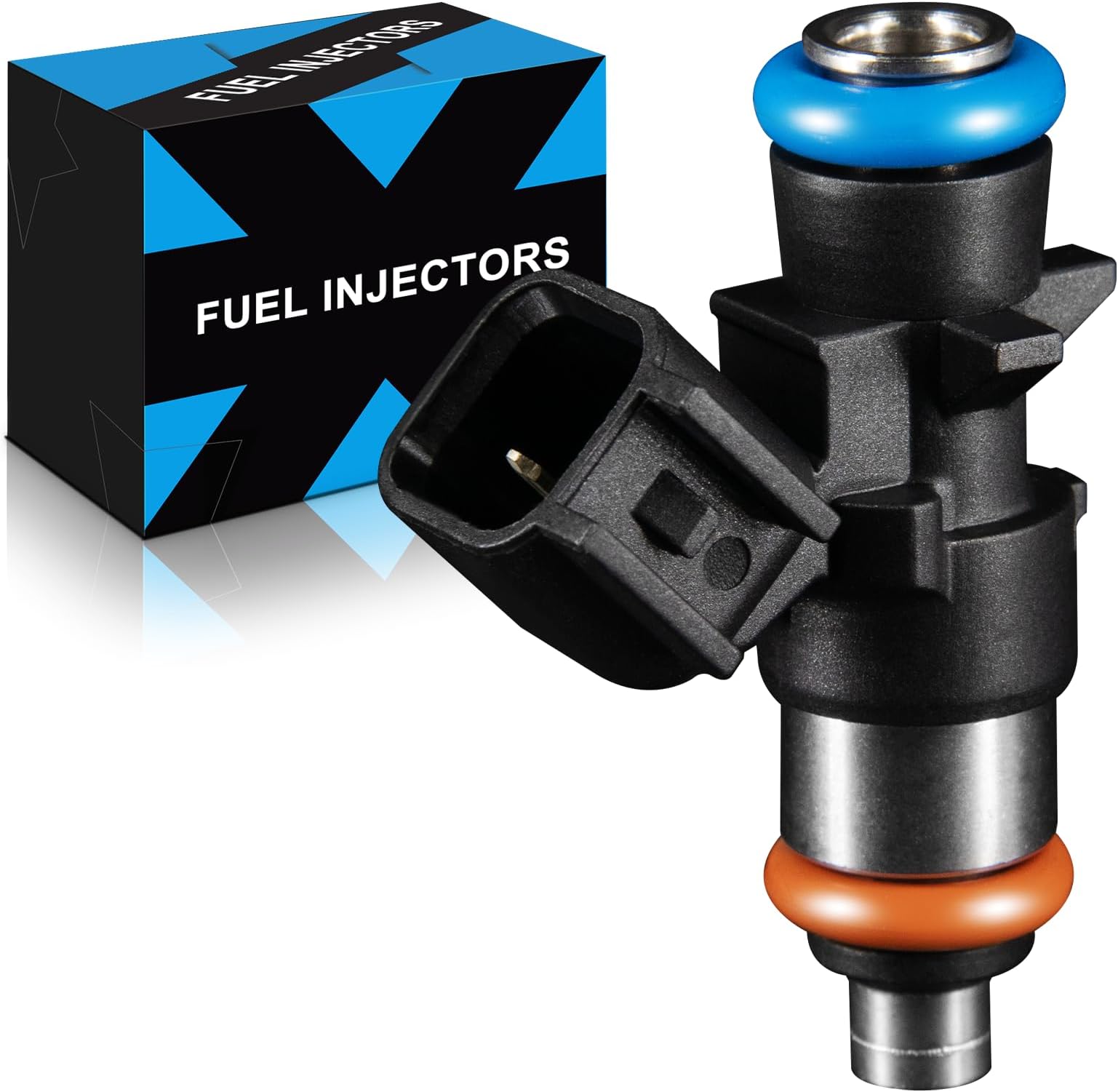 Upgraded Fuel Injector 0280158233 Fit For:-Jeep Grand Cherokee Wrangler JK For:-Dodge Challenger Avenger Journey For:-Chrysler For:-Ram 3.6L 2011-2019 (1 PC)