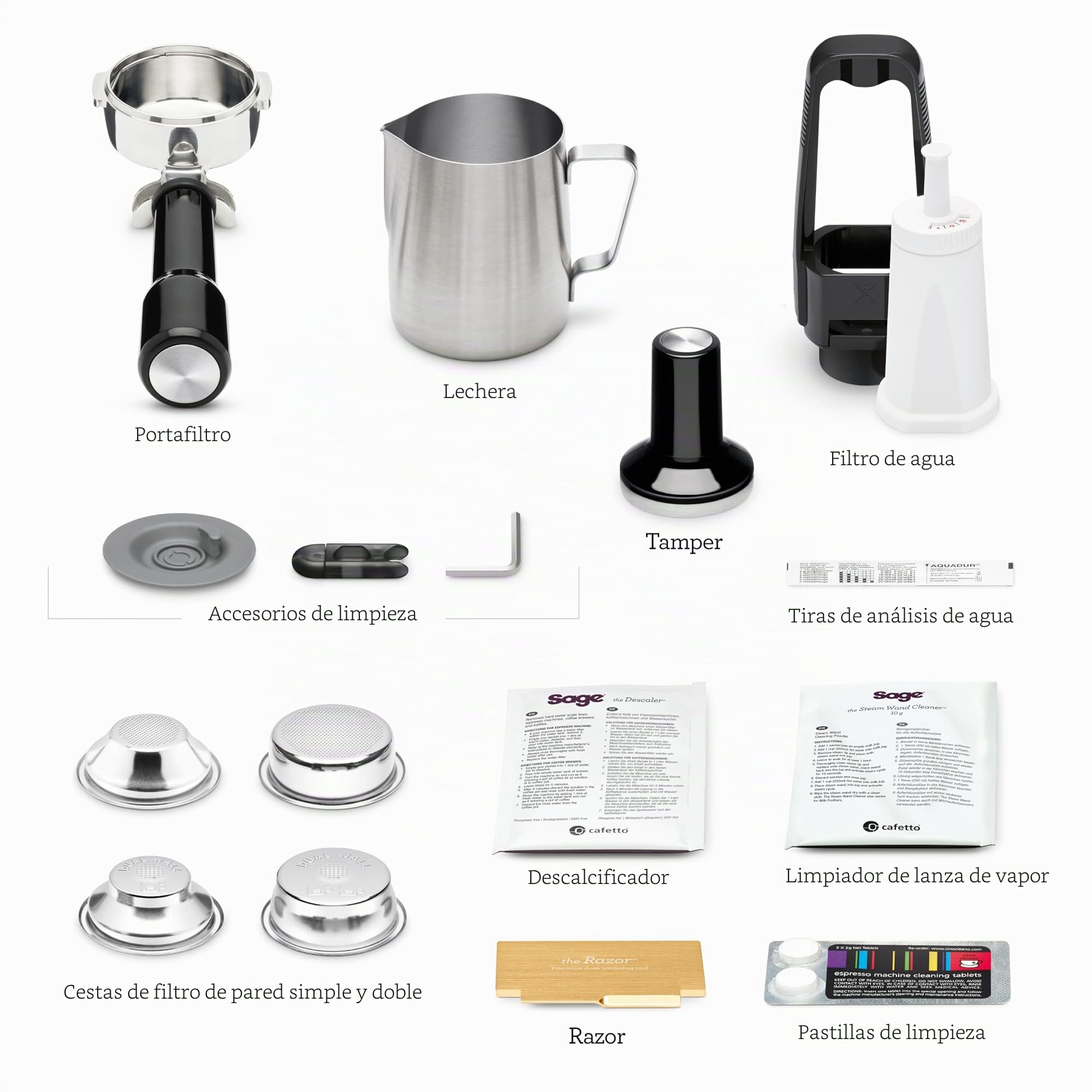 CAFETERA MANUAL DUAL BOILER