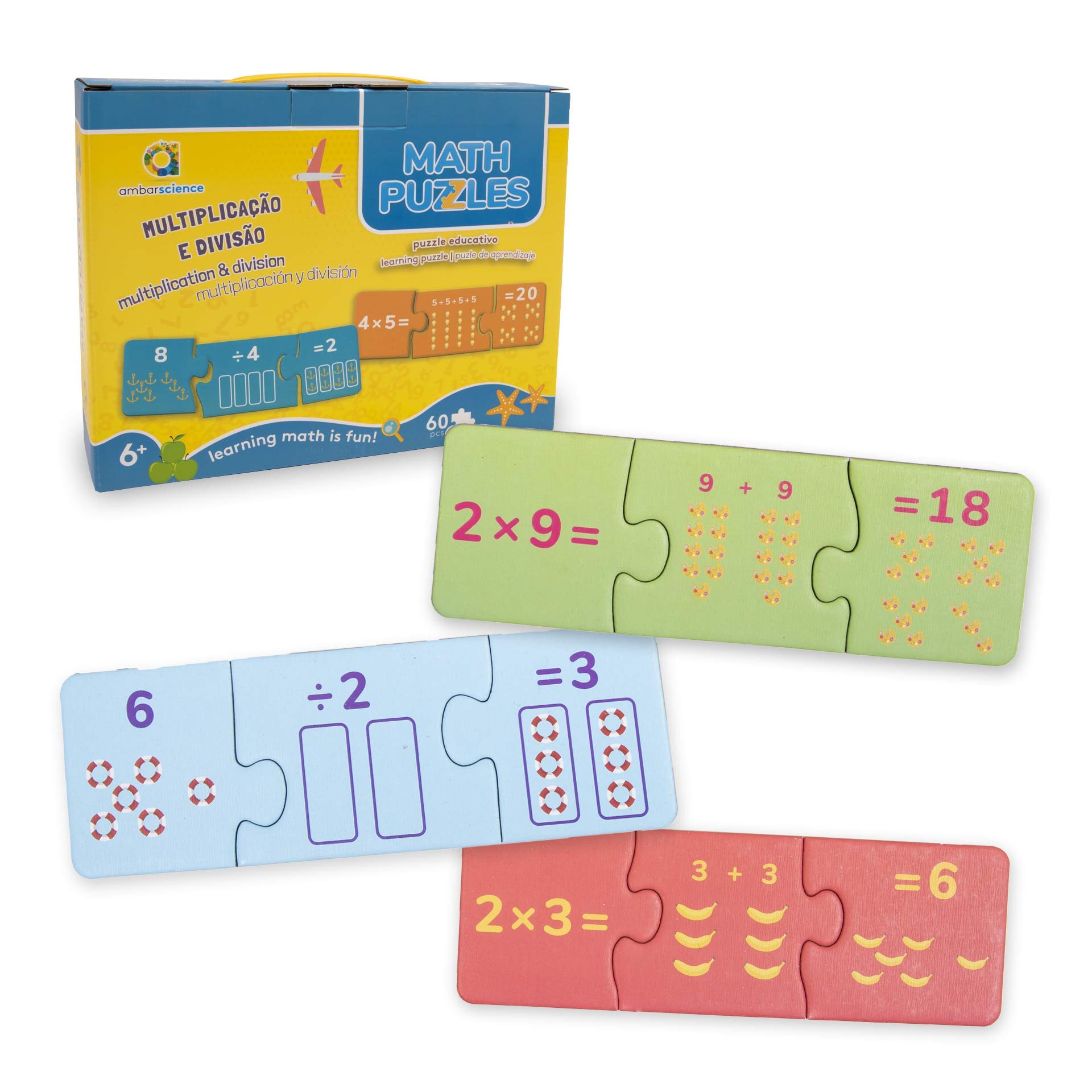 Ambarscience Lernspiel – Experimentier-Set Für Kinder, Fördert STEAM/CTIAM, 40 Teile, Wissenschaft Spielerisch Entdecken