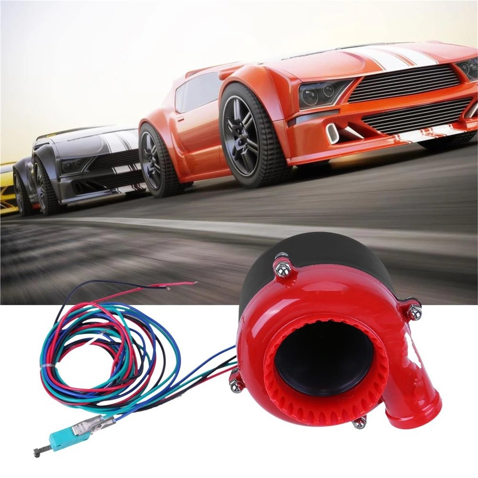 zestawy turbin, zespoły turbosprężarek Samochód Fake Dump Elektroniczny Turbo Blow Off SSQV Hooter Valve Analog BOV Dźwięk