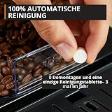 Krups Harmony, Machine espresso entièrement automatique avec buse vapeur, 4 boissons, Mousseur à lait manuel, Charbon, EA508BE0, Gris Coal - 5