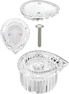 Replacement for Moen Fit Posi-Temp (100710) One-Handle Tub& Shower Knob Handle Kit, Chrome