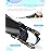 Greatever Snorkel Fins Adjustable Buckles Open Heel Swim Flippers Travel Size Short Swim Fins for Snorkeling Diving Swimming Adult Men Womens