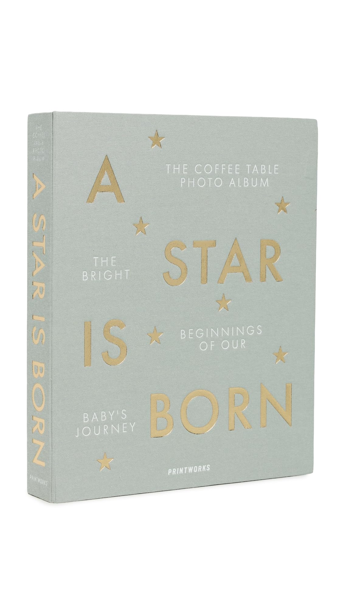 PrintWorks Women's A Star Is Born Baby Photo Album, Grey, One Size