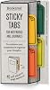 IF Bookaroo Sticky Tabs - Greens, White