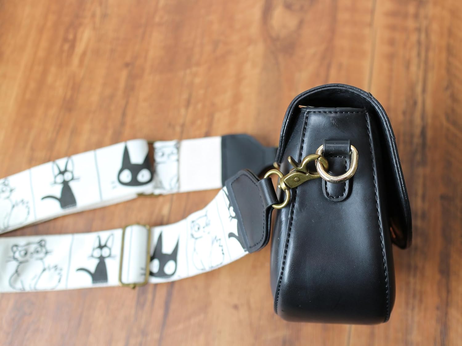 Original Design, 2“ Width, Cotton & Genuine Leather, Handbag Strap Replacement Shoulder Crossbody Strap Purse Strap