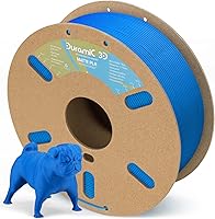 Vista 20 de DURAMIC 3D - Filamento de ácido poliláctico mate de 1.75mm negro, carrete de cartón de 1kg con acabado mate, filamento para impresora 3D PLA