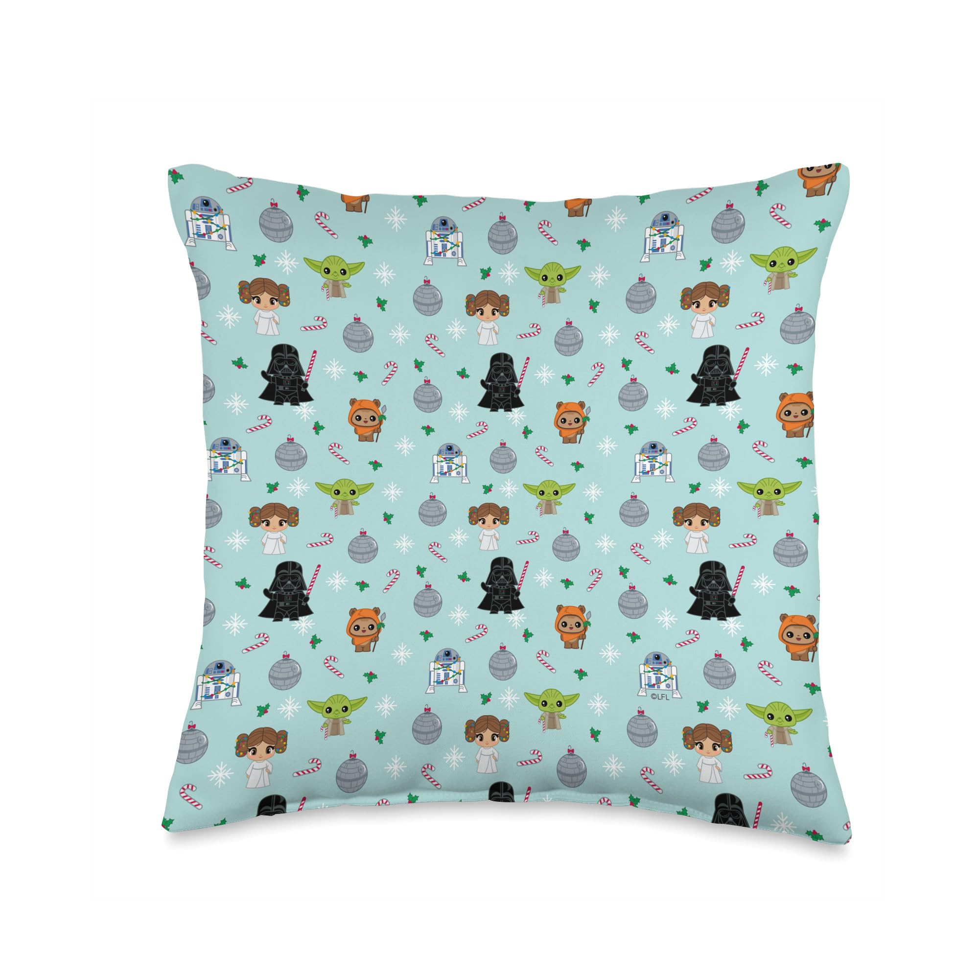 Coussin de Noël Star Wars aux finitions soignées pour décor raffiné