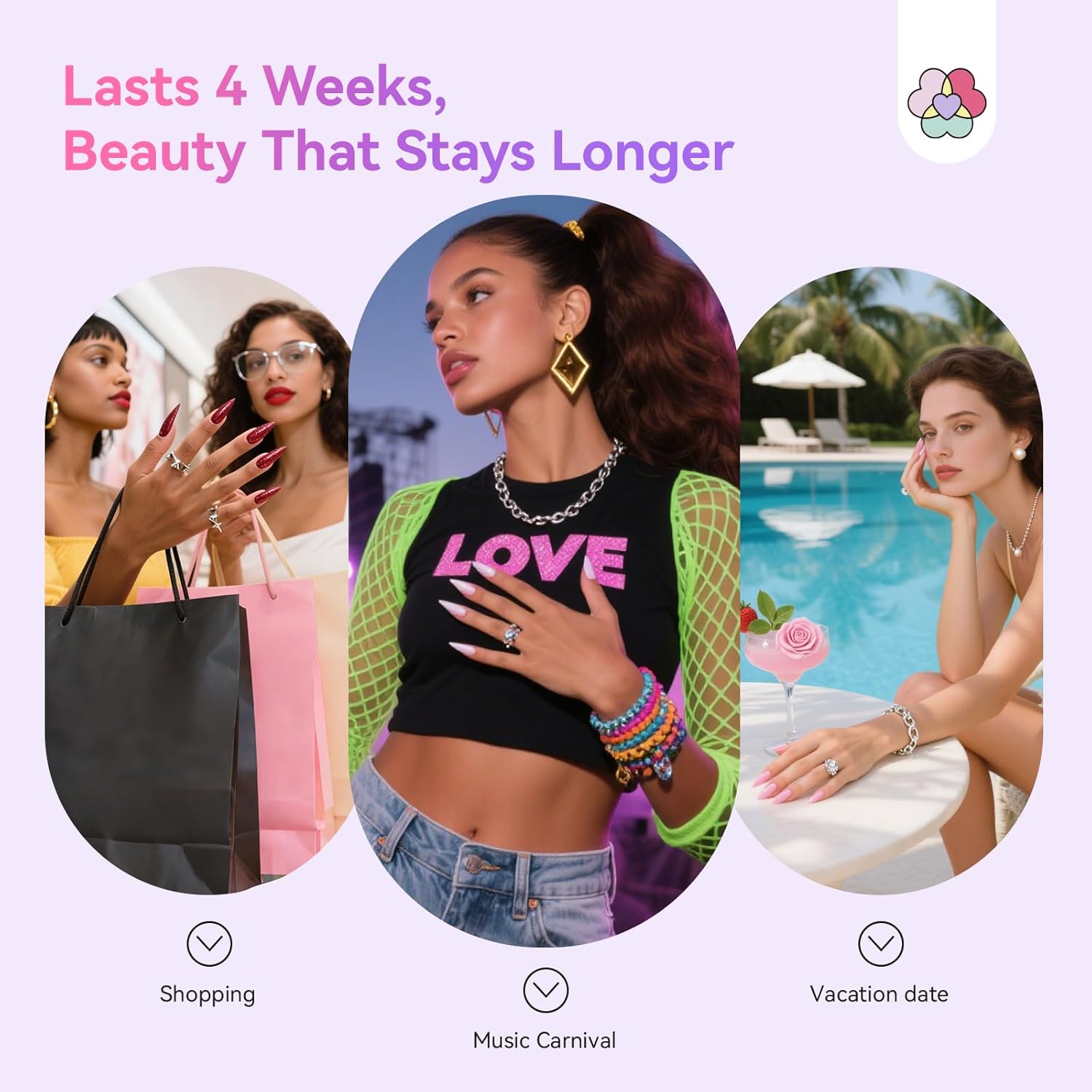 SAVILAND Hema-Free Poly Gel Nail Kit for Starter: 36 Poly Gel Nail Colors with Slip Solution Mini U V Lamp All-in-1 Kit for Quick Builder Extension, Manicure Tools for Daily Art DIY Salon Girls Gift - Image 2