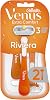 Gillette Venus Riviera Use Horse Woman Razor 2-pack