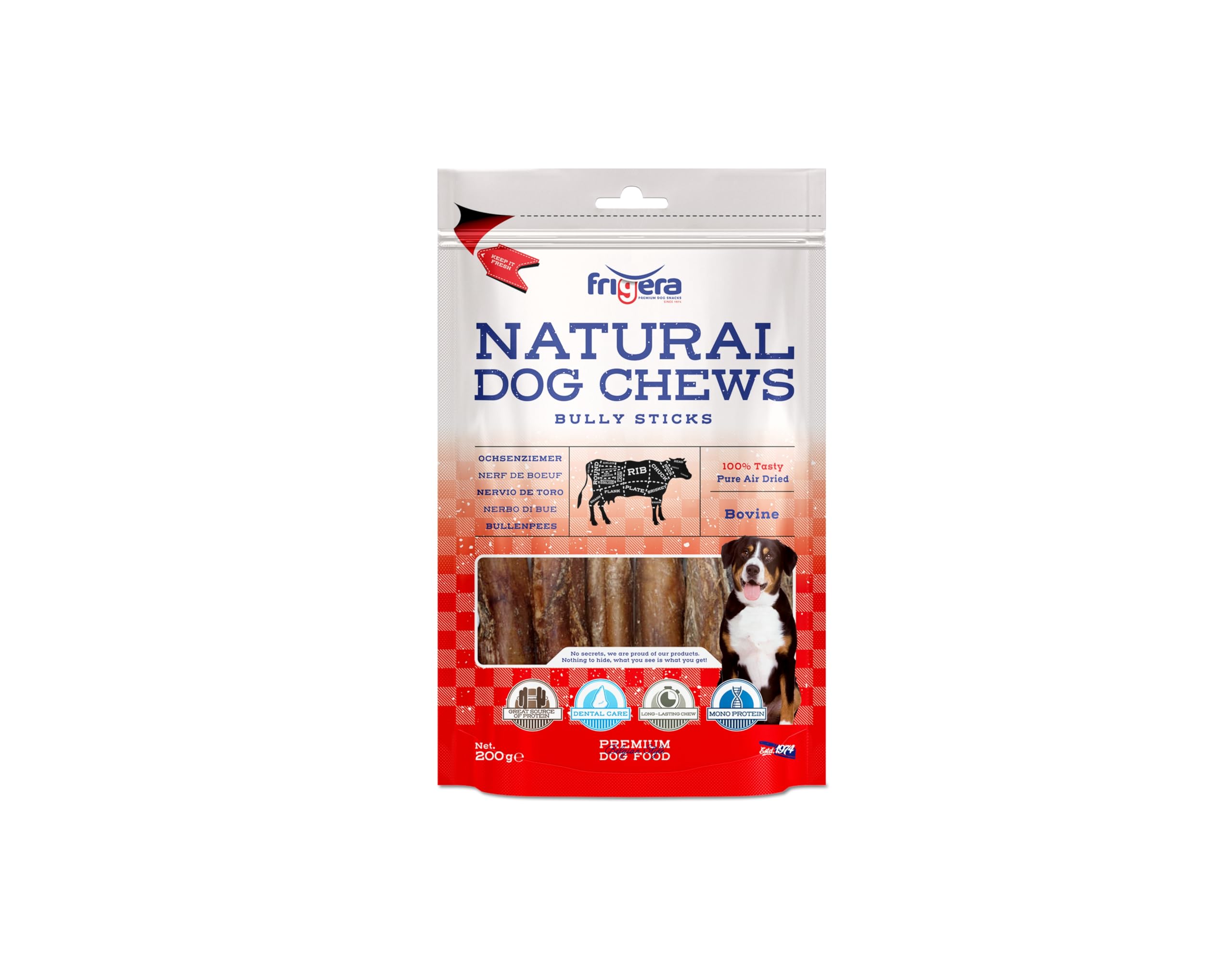 friGERA Bully Sticks 12 cm 200 g