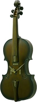 Rhythm Clocks "Fiddler" Wooden Musical Clock