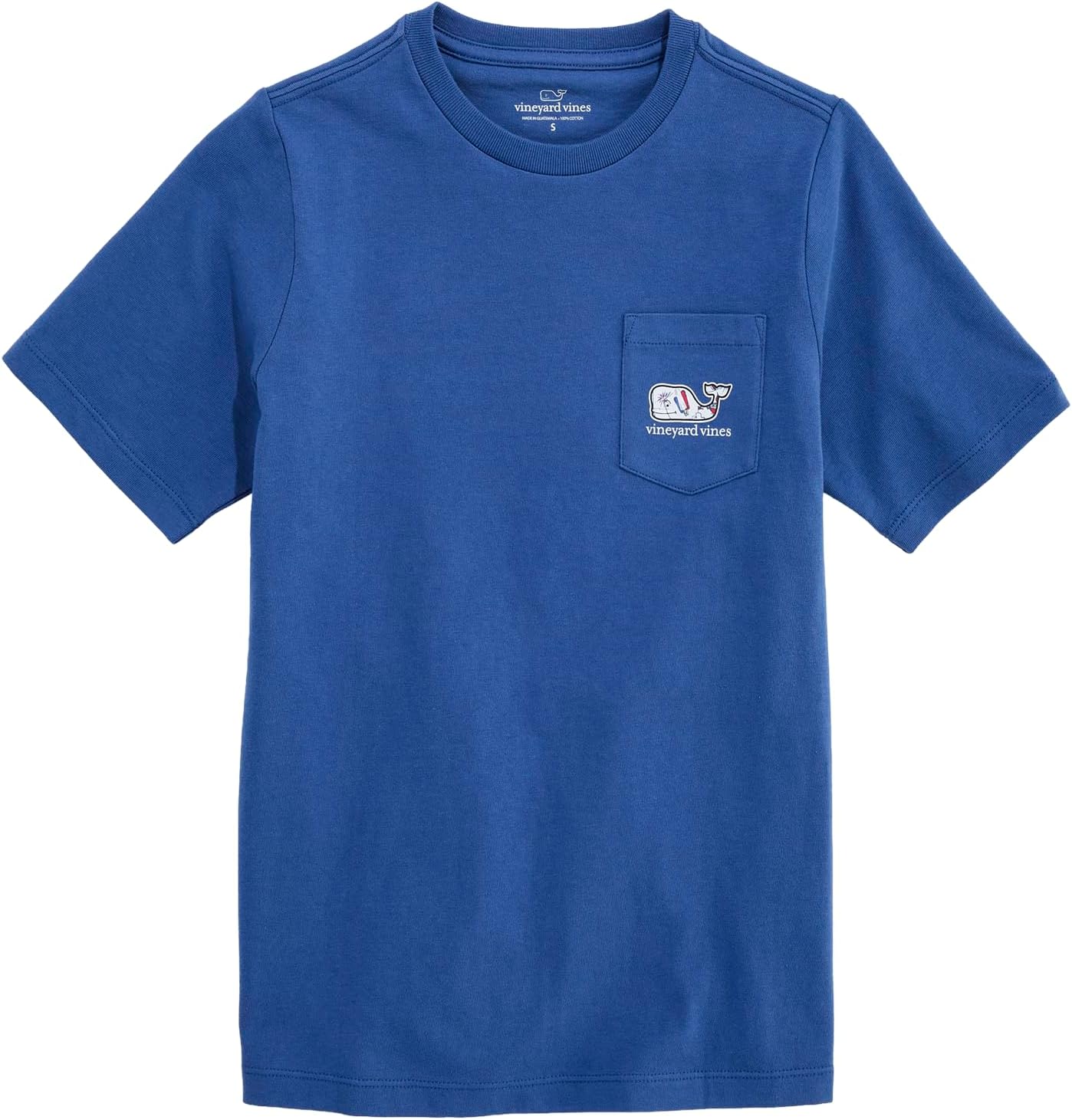 Vineyard Vines Boys' Boys' Beach Day Whale Fill Short-Sleeve Pocket Tee