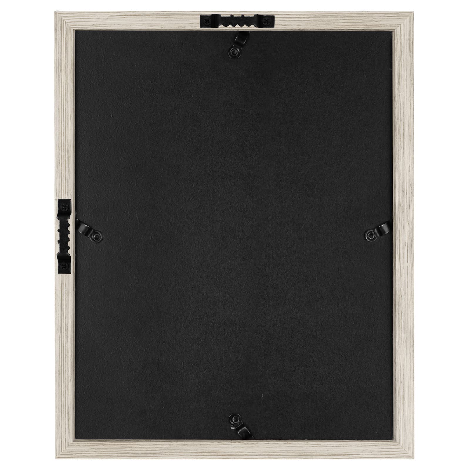 Cornice Americanflat Mogano 20,3 X 25,4 Cm – Con Tappetino 15x20 Cm, Vetro Infrangibile E Retro In Lino – Esposizione Da Parete O Tavolo