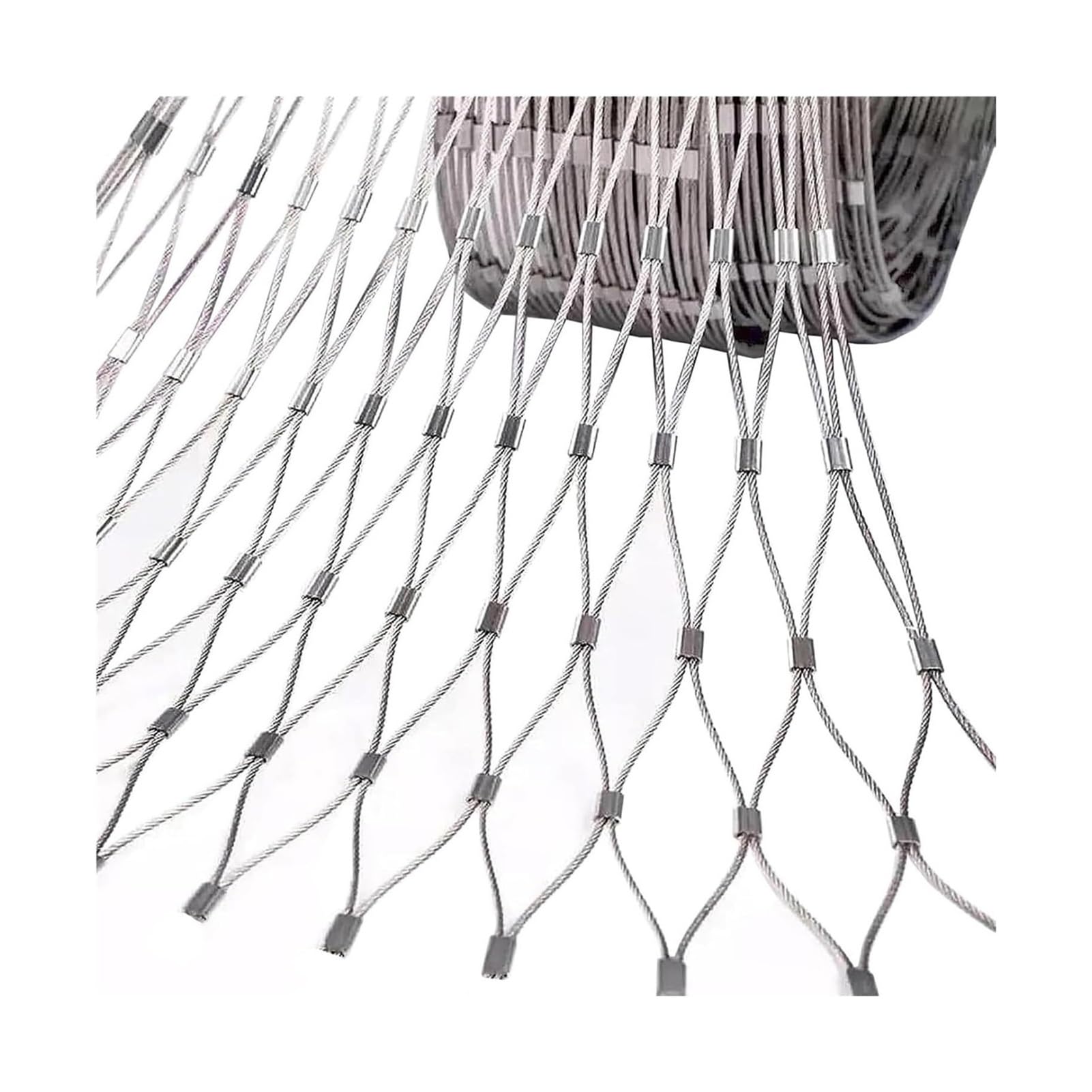 Filet de sécurité pour enclos pour animaux durable et clôture de balcon en inox 304